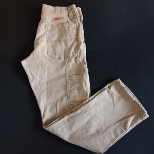 Wrangler Men's Carpenter Denim, Work Jeans Size 32x32 Beige